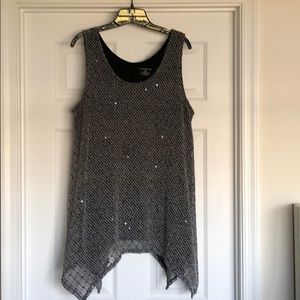 Lane Bryant Handkerchief hem Blouse